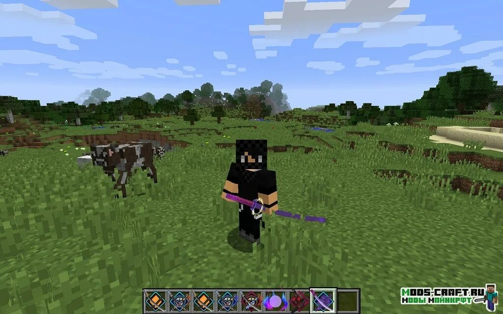 2. 12 2. 12. Мод на катаны 1. Мечи из модов.