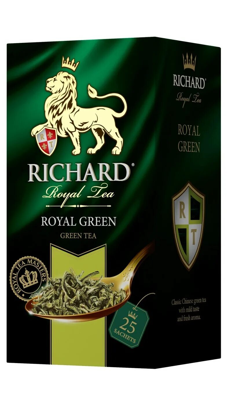 Чай черный Richard Royal Ceylon. Чай Richard Royal Ceylon черный цейлонский 25пак.. Richard чай в пакетиках