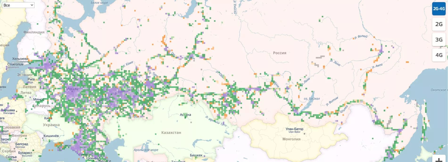 Российская связь интернет. Карта покрытия сотовых операторов России 2022. Покрытие сотовой связи в России карта. Зона покрытия сотовой связи Россия. Покрытие связи теле2 на карте.