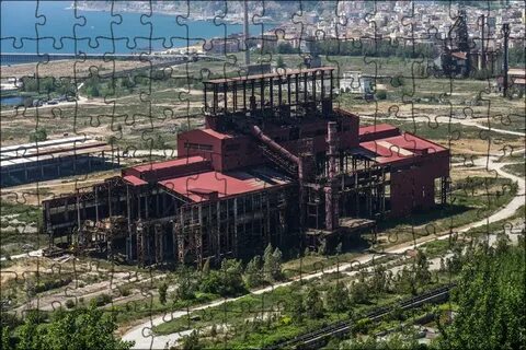 На месте стального