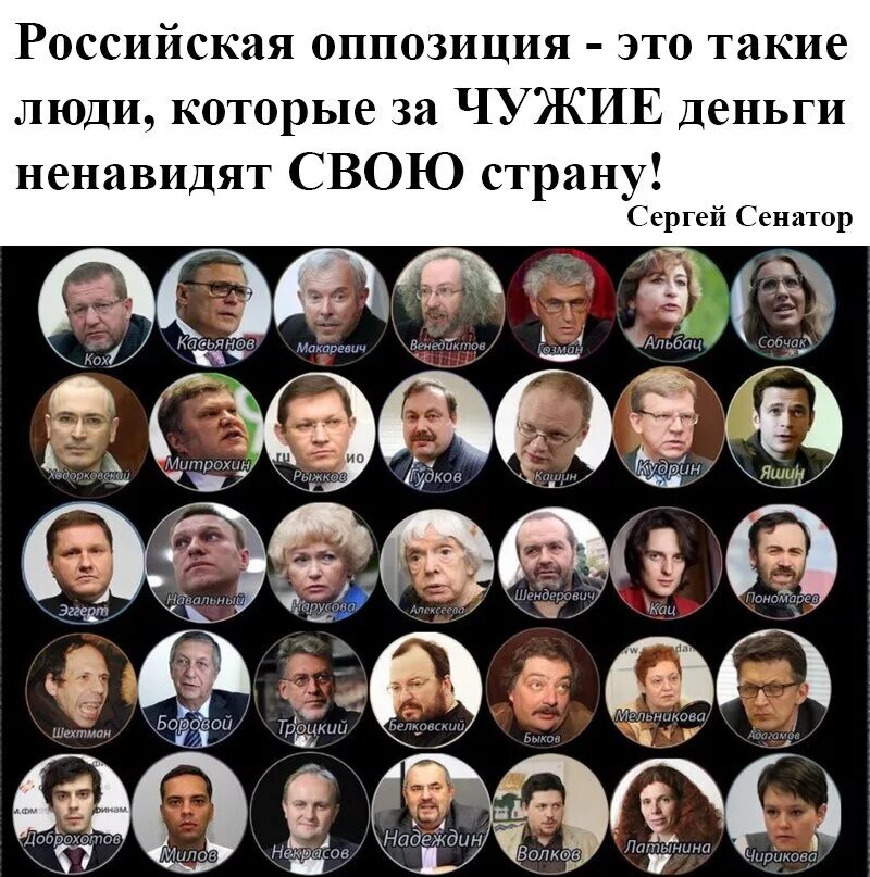 Кто входит в пятую колонну