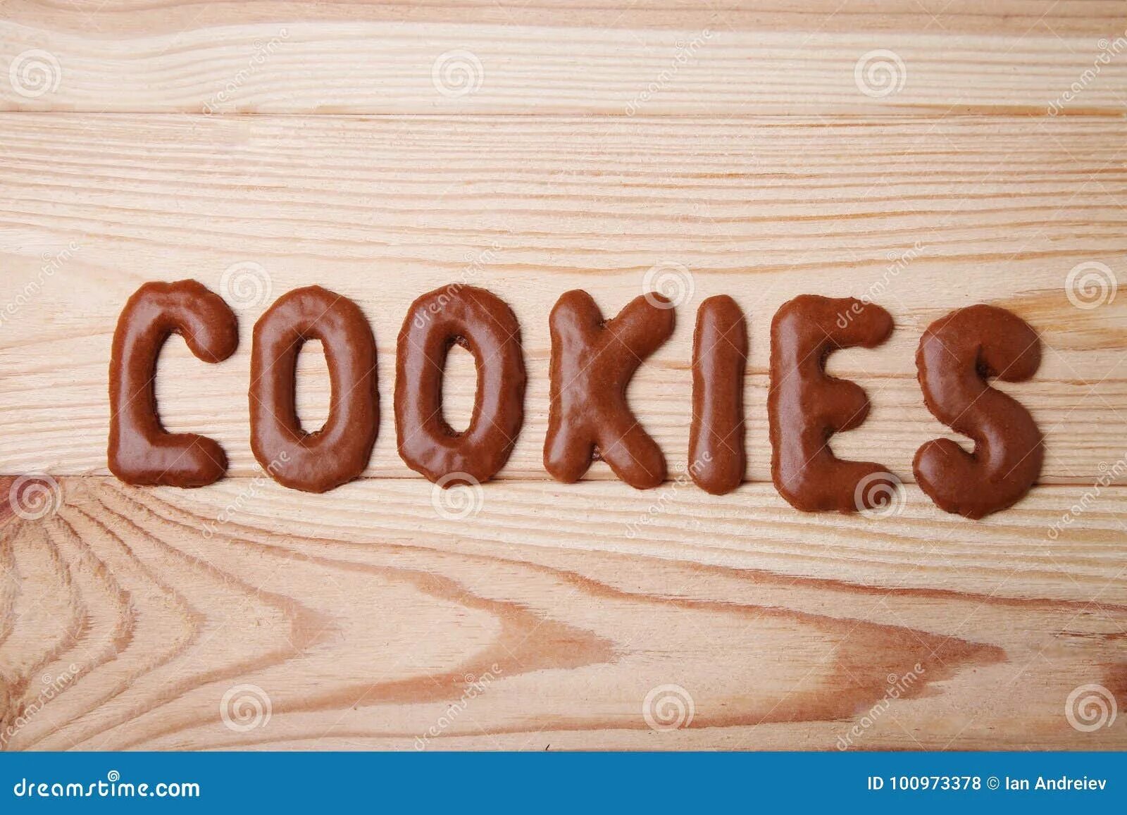 Cookie text