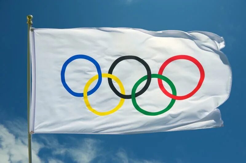 Флаг российского олимпийского. Олимпийский флаг. Изображение олимпийского флага. Олимпийская символика флаг. Современный Олимпийский флаг.