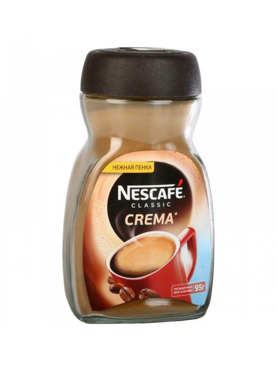 Нескафе классик 95г. Нескафе классик крема 95 гр стекло. кофе gold crema nescafe 95 гр. кофе &quot;нескафе&quot; голд крема 95г, ст/б. кофе нескафе классик крема 95*12 ст/б.