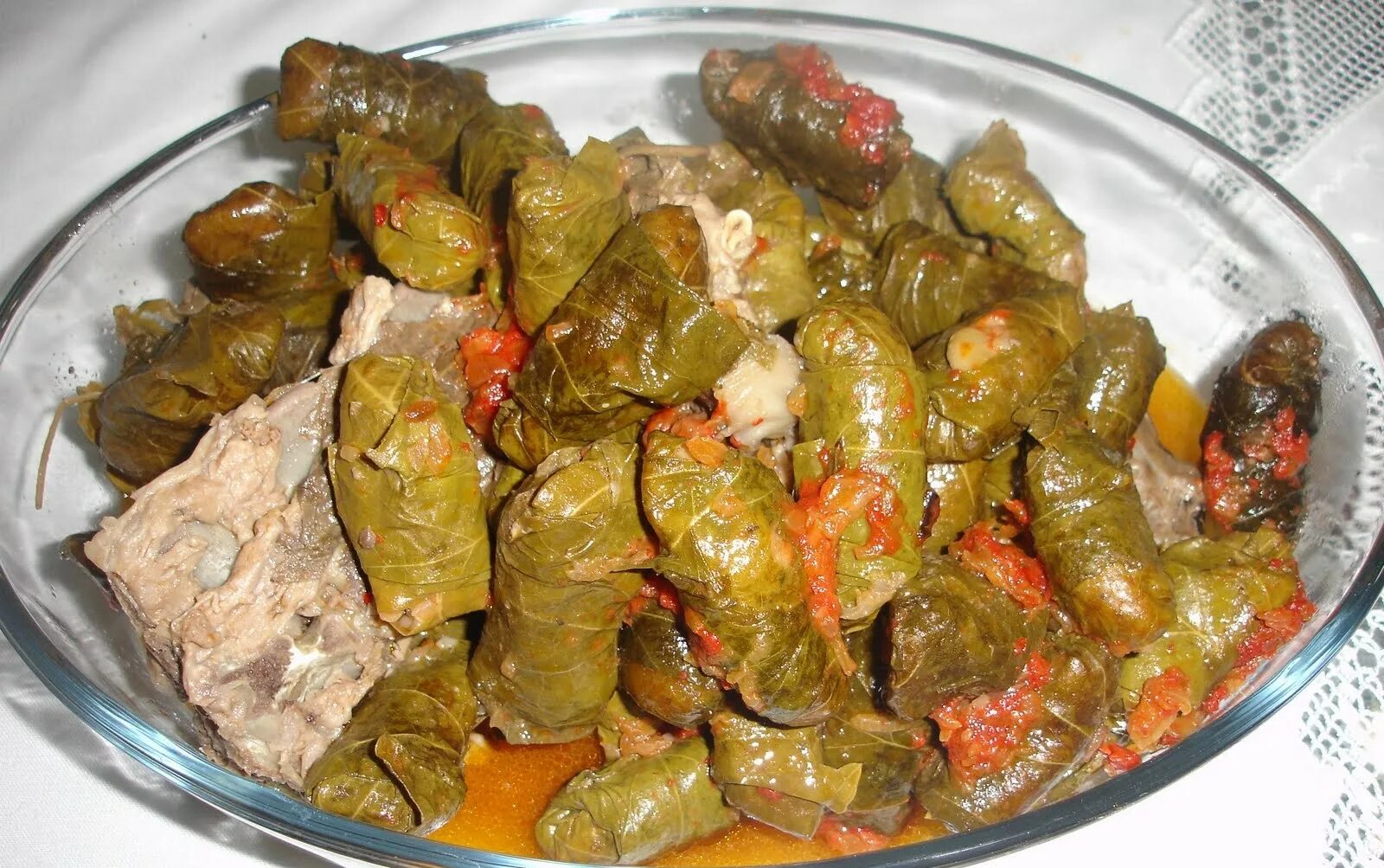 Как потушить долму
