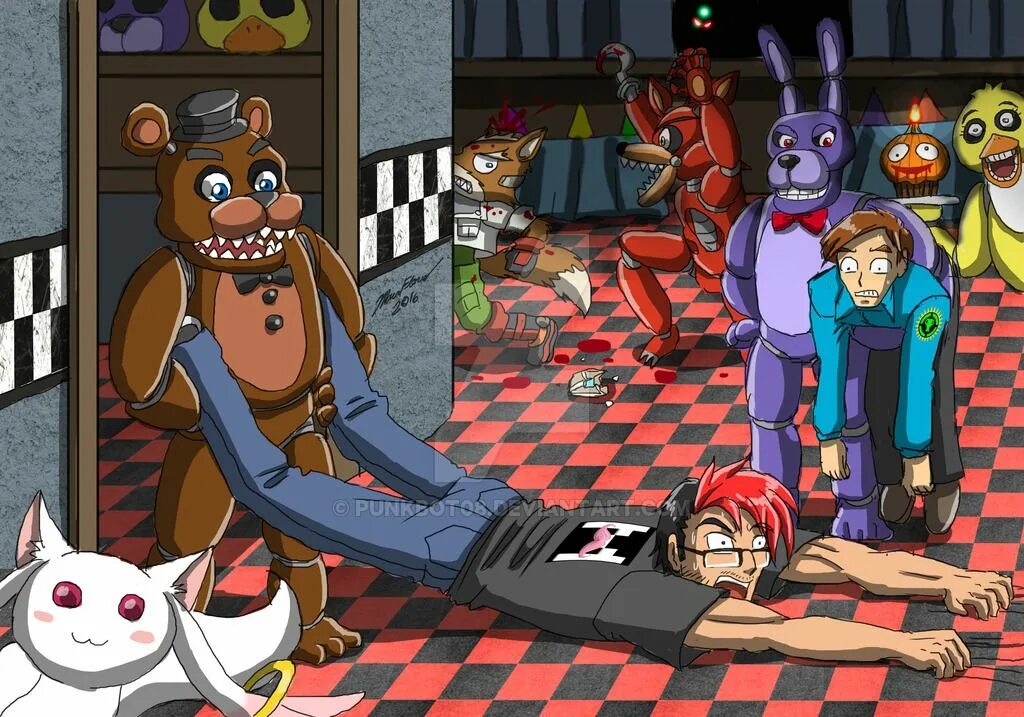 Как выглядит фнаф плей в реальной жизни TYPISCHES 08/15 GAME YEARS OF FREDDY LET'S PLAY FNAF FANGAMES YouTube