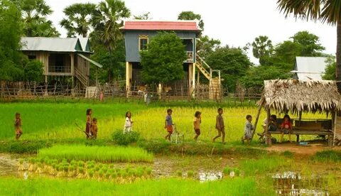 Who lives in the village