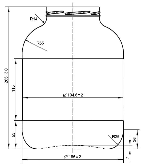 Банки 1 уровня. Высота 3х литровой банки. Чертеж стеклобанка 10л. Диаметр горлышка 3 литровой стеклянной банки. Размер 3л стеклянной банки.