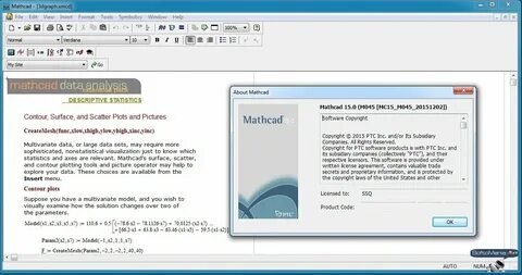Ptc mathcad