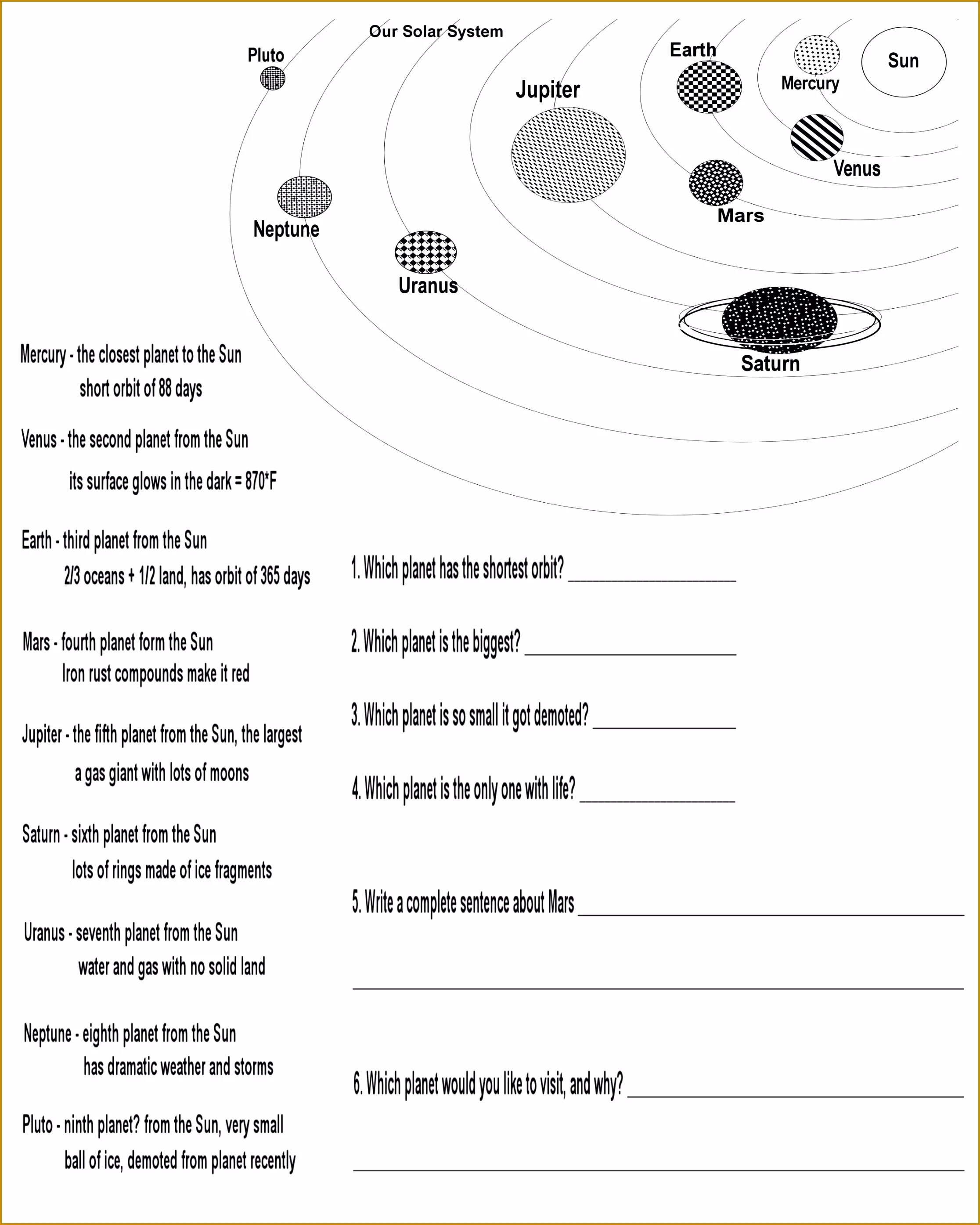 Планеты солнечной системы Worksheets. Солнечная система схема. Планеты солнечной системы по порядку. Порядок планет в солнечной системе.