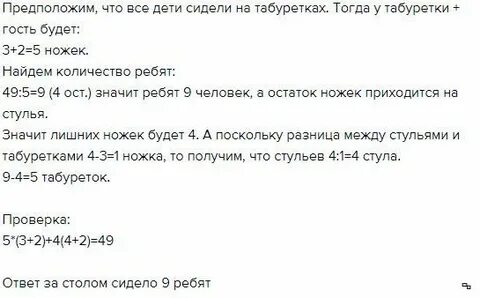 Кругом стола было несколько некрашеных табуретов