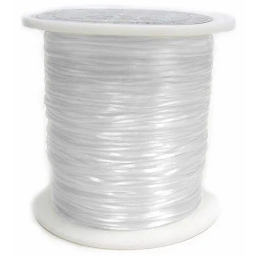 Light net lower elastic wire. Кабель белый прозрачный в катушке. fiber wire шов. шва fiberwire 0. спандекс 0.8 мм, 18 м, зелёный.