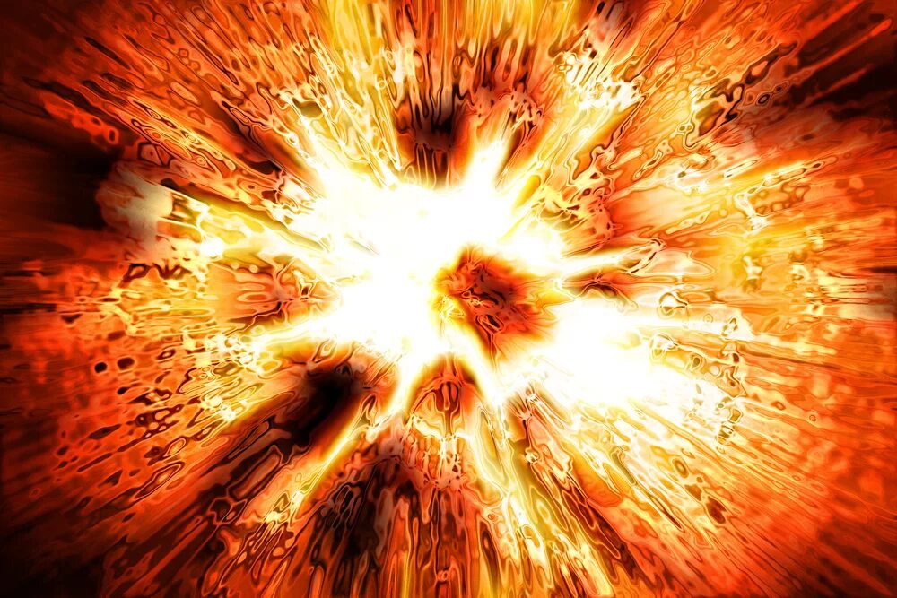 To be an explosion