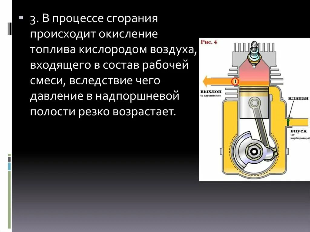 Какие преобразования энергии происходят в электродвигателе. Двигатель внутреннего сгорания. Процесс сгорания. Процесс сгорания в ДВС. Двигатель внутреннего сгорания превращение энергии.