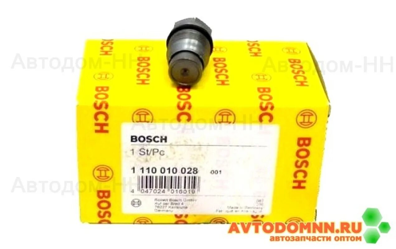 0110 010. Клапан редукционный Bosch 1110010028. Клапан 1110010028 Bosch. Клапан ограничения давления Bosch 1110010028. 1110010028 Клапан ограничения давления в рампе (Bosch) 1 110 010 028.