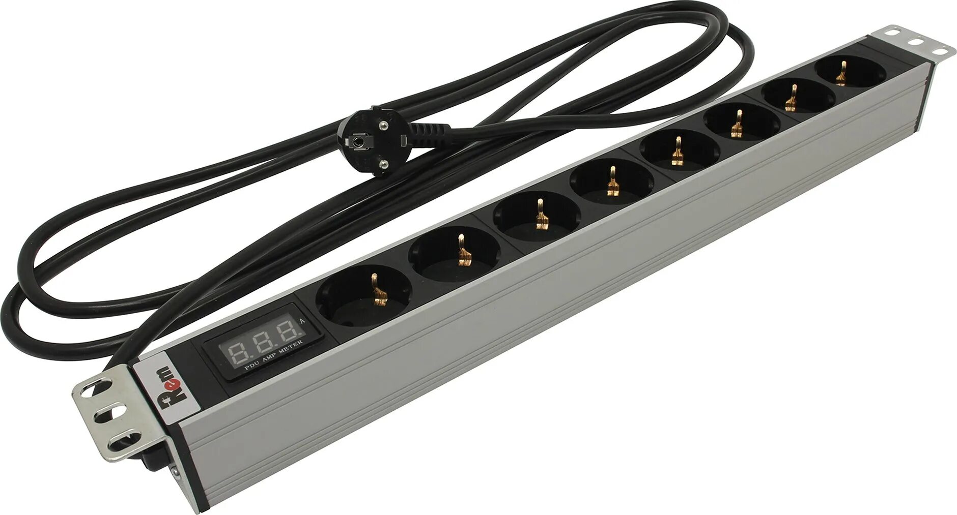 Блок евророзеток для шкафов горизонтальный. Блок силовых розеток 19 дюйм без шнура с выключателем , 8 розеток бр 16-008. Блок евророзеток для шкафов горизонтальный. Блок евророзеток cabeus pdu-8p-2iec. , 8 shuko, 16a, алюм.