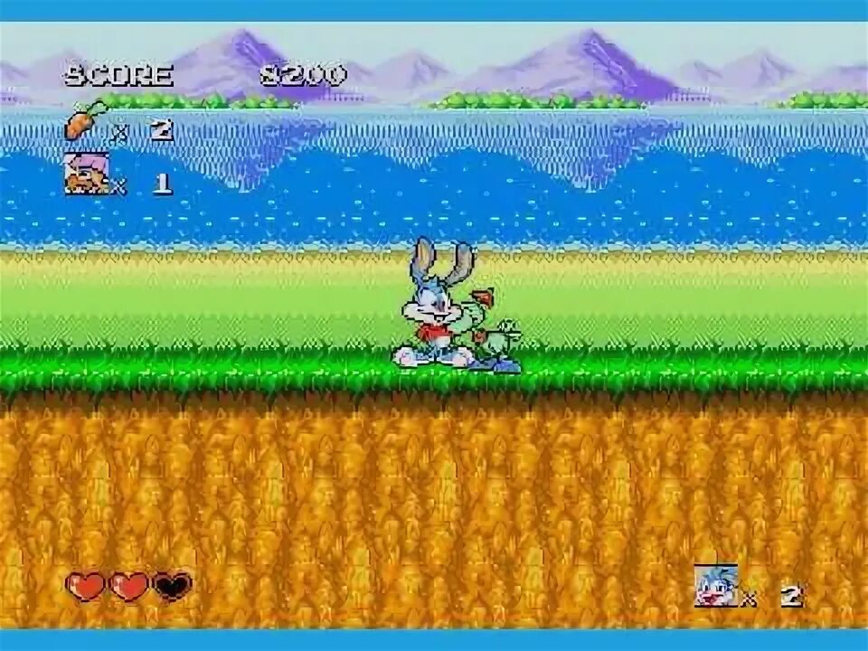 Тину тин сега игра. Тини тун. Тини тун сега. Tiny toon Adventures геймплей. Тини тун коды.