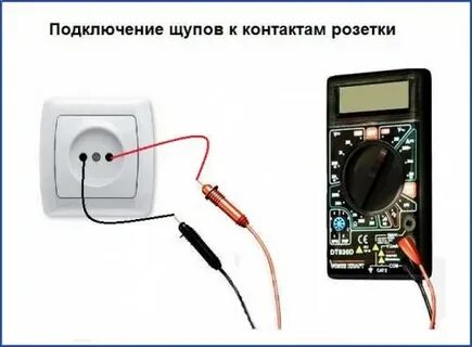 Подключение щупов