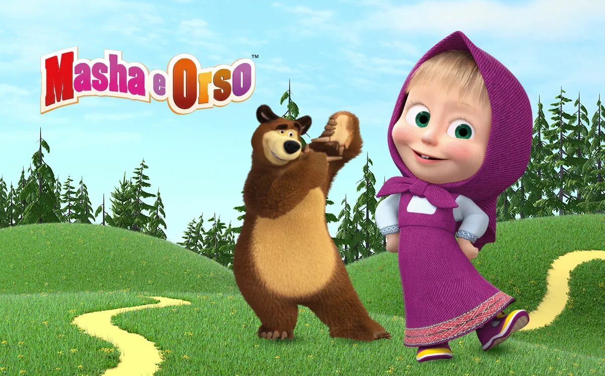 Masha e Orso 2. Маша и медведь узбек тилида. Машки 5