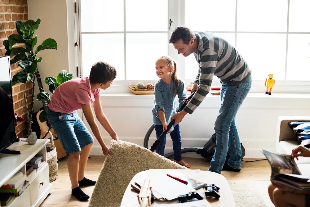 How to making home. Уборка в доме. Хозяйство семьи. Уборка дети. Уборка всей семьей.