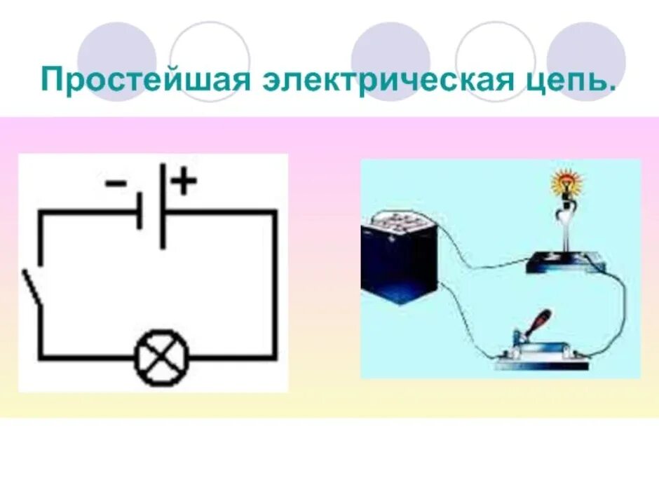 Электрическая цепь 6 букв. Простейшая схема электрической цепи. Источник тока батарейка схема. Электрическая цепь лампочка батарейка выключатель. Электрическая схема батарейка лампочка.