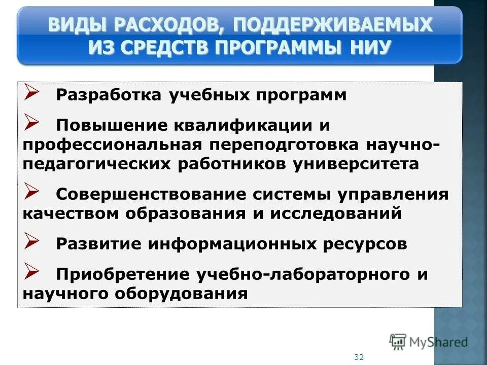 форма заявки на проект. средства на покупку оборудования. национальные исследовательские программы. заявка на университет. допустимые направления расходования субсидии 08-17.