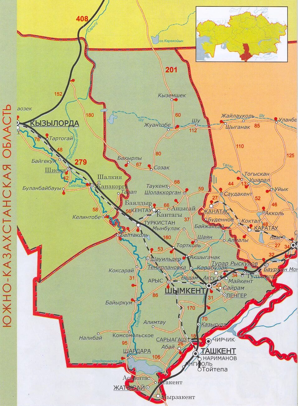 Чимкентская область Казахстан карта. Карта Южно-Казахстанской области с районами. Карта Южно Казахстанской области. Южный Казахстан Чимкентская область. Чимкентская область казахстан
