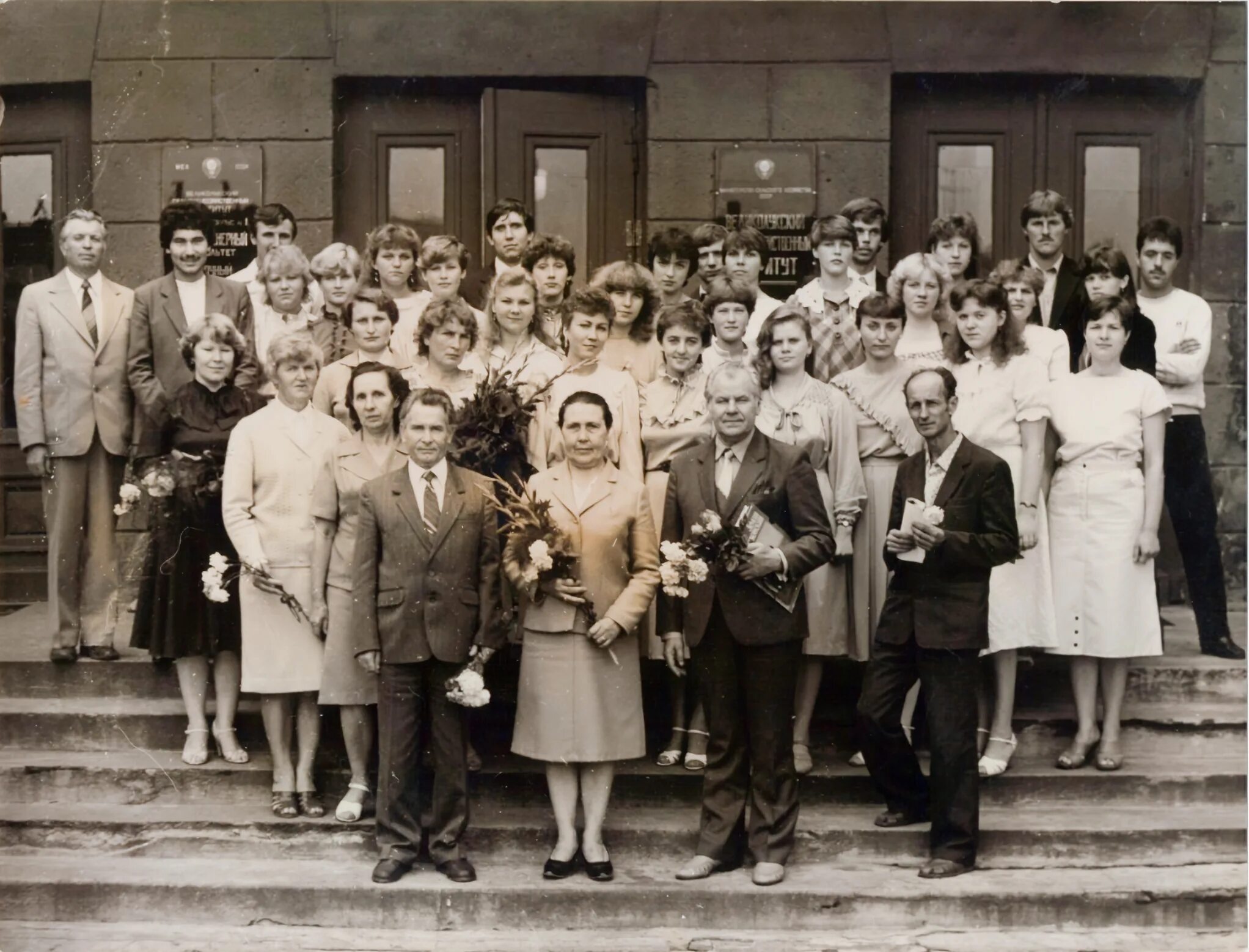 Фото "Выпускники Алтайского сельхозинститута 1958 года", 30 июня 1958, г. Барнау