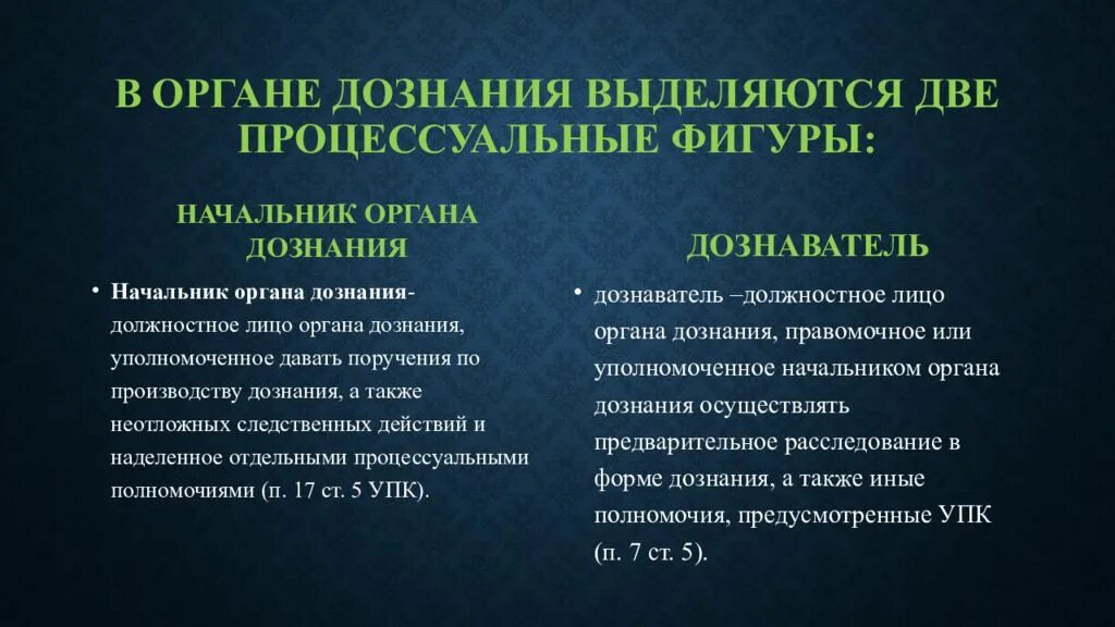 7 дознание