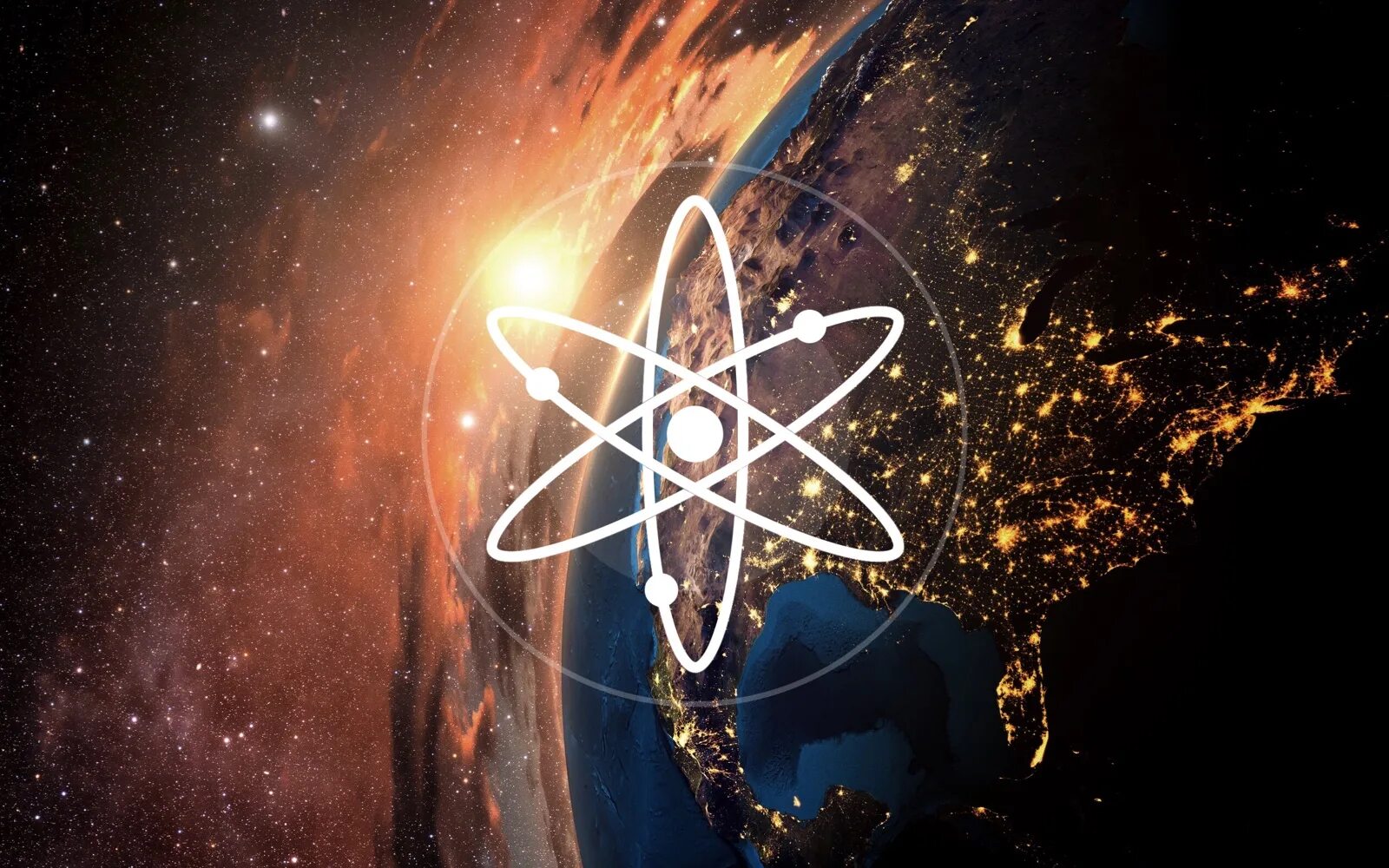 Атом высокой энергии. Cosmos Atom криптовалюта. Фото атома. Атом заставка. Обои на рабочий стол атам.