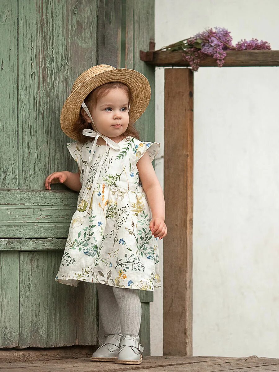 Детское летнее платье. Девочка и лен. Девочка и лен. Славянская девушка в поле. Детское платье из льна.