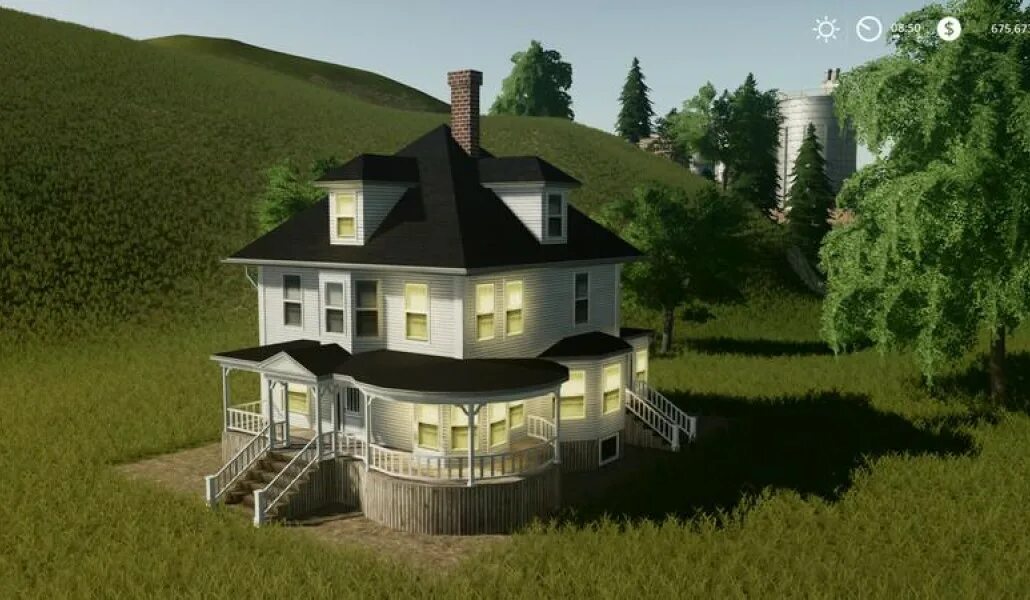 Фс 22 мод дом. Фермерский дом fs 19. дом для фс 19. фермерский дом для фс 19. коттедж для фс 19.
