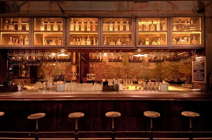 An Official Guide to Outstanding Bar Etiquette Piano bar, Retro wallpaper, Bar
