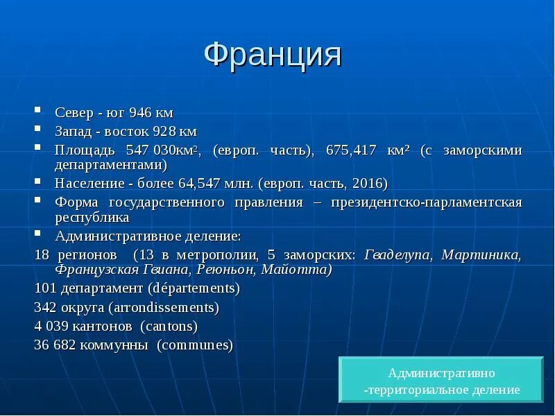 Франция краткая информация. Франция краткая информация