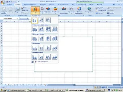 Диаграмма microsoft excel