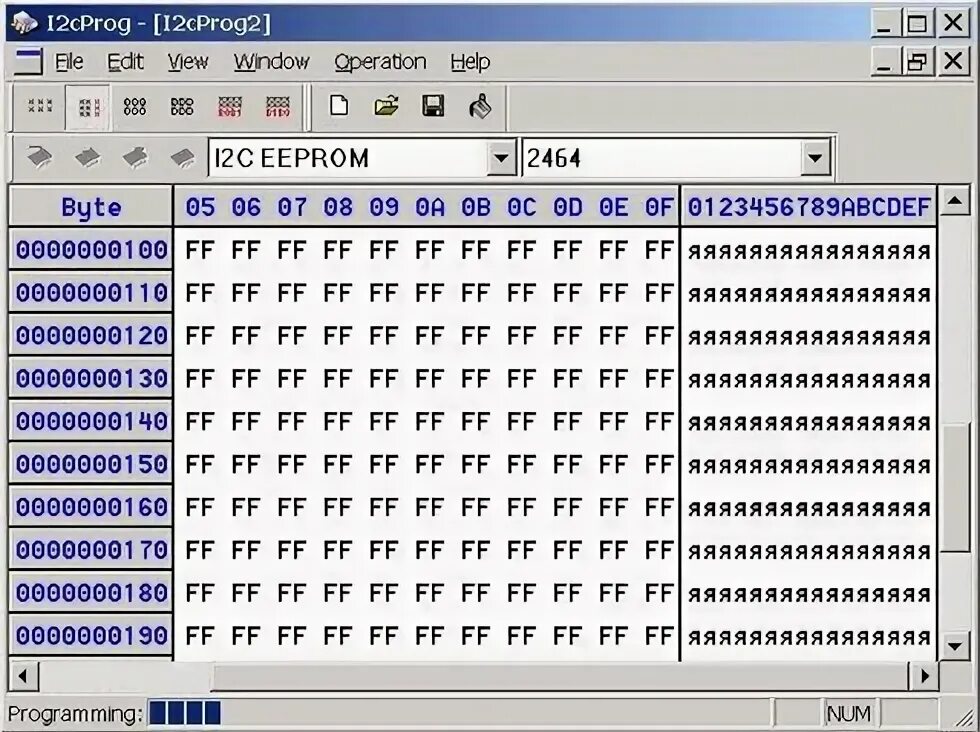 Как считать eeprom. I2c программатор. eeprom редактор. i2c eeprom. прога для чтения и записи еепром.
