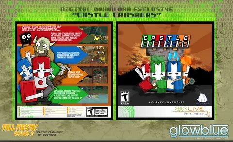 Viewing full size Castle Crashers box cover