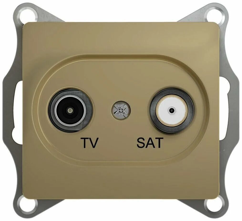 Розетка TV sat оконечная 1db Schneider Electric Glossa, бежевый gsl000297. Розетка телевизионная TV-sat db33. Schneider Electric Glossa sat TV оконечная. Мех. розетки TV оконечный 1db беж..