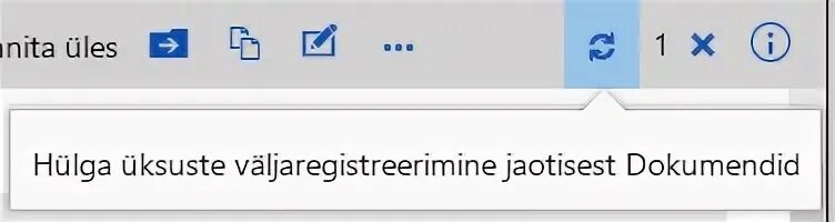 Progress message