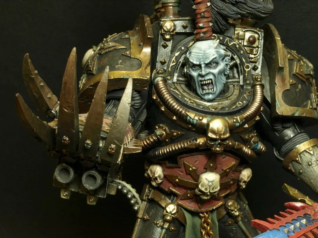 Эзекиль аббадон. Wh40k абаддон. Вархаммер 40000 чёрный легион. Космодесантник хаоса warhammer 40000. 000.