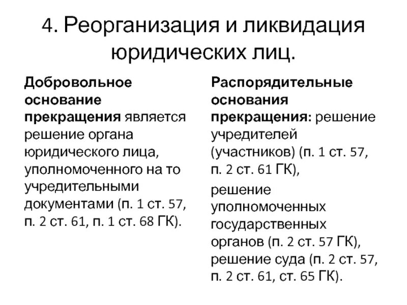 Ликвидация организации основание прекращения. Реорганизация и ликвидация юридических лиц. Порядок создания реорганизации и ликвидации юридических лиц. Реорганизация и ликвидация юр лица. Реорганизация юридического лица. Ликвидация юридического лица..