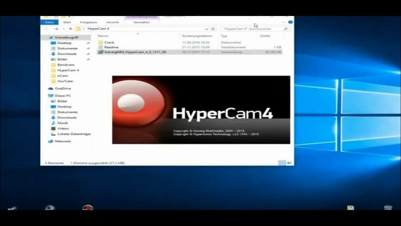 Hypercam. Hypercam 4.