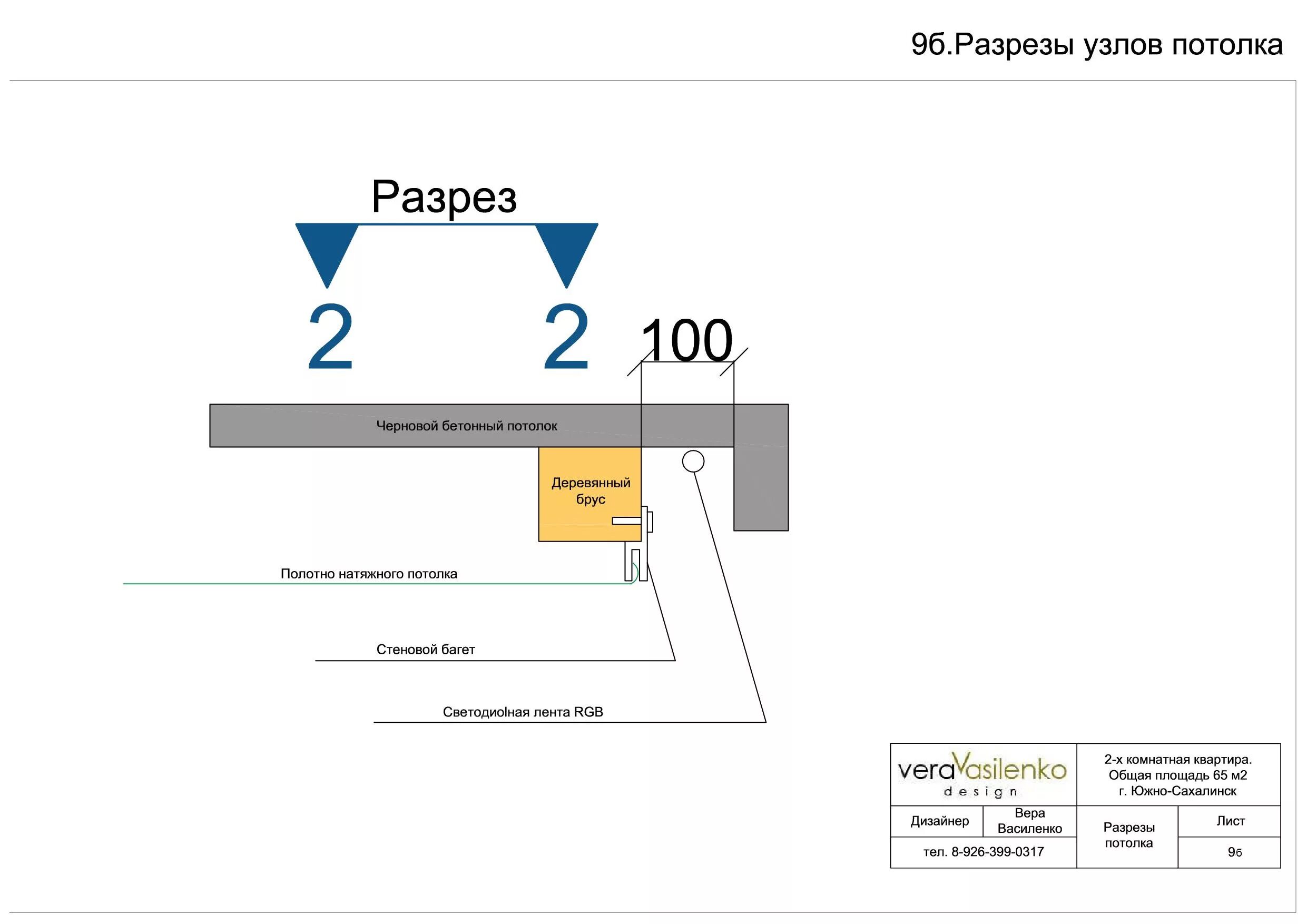 Натяжной потолок с установкой рассчитать