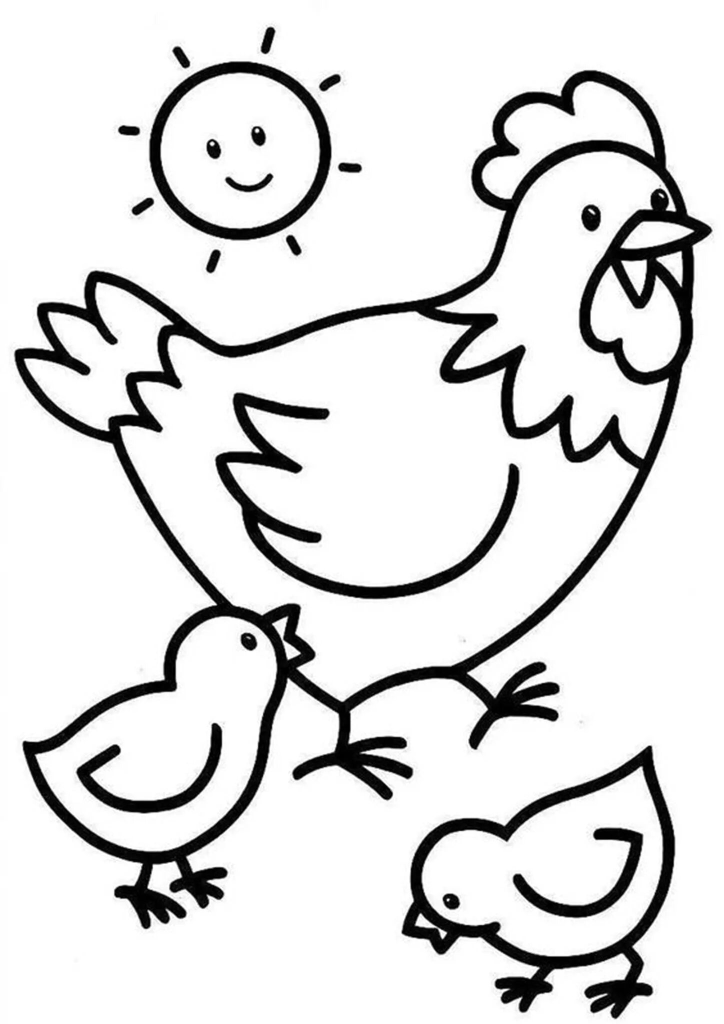 Раскраска 3 цыпленка. Раскраска курица с цыплятами. Курочка с цыплятами раскраска. Раскраска кур ца с цыплкнком. Раскраска Курочка с цыплятами для детей.