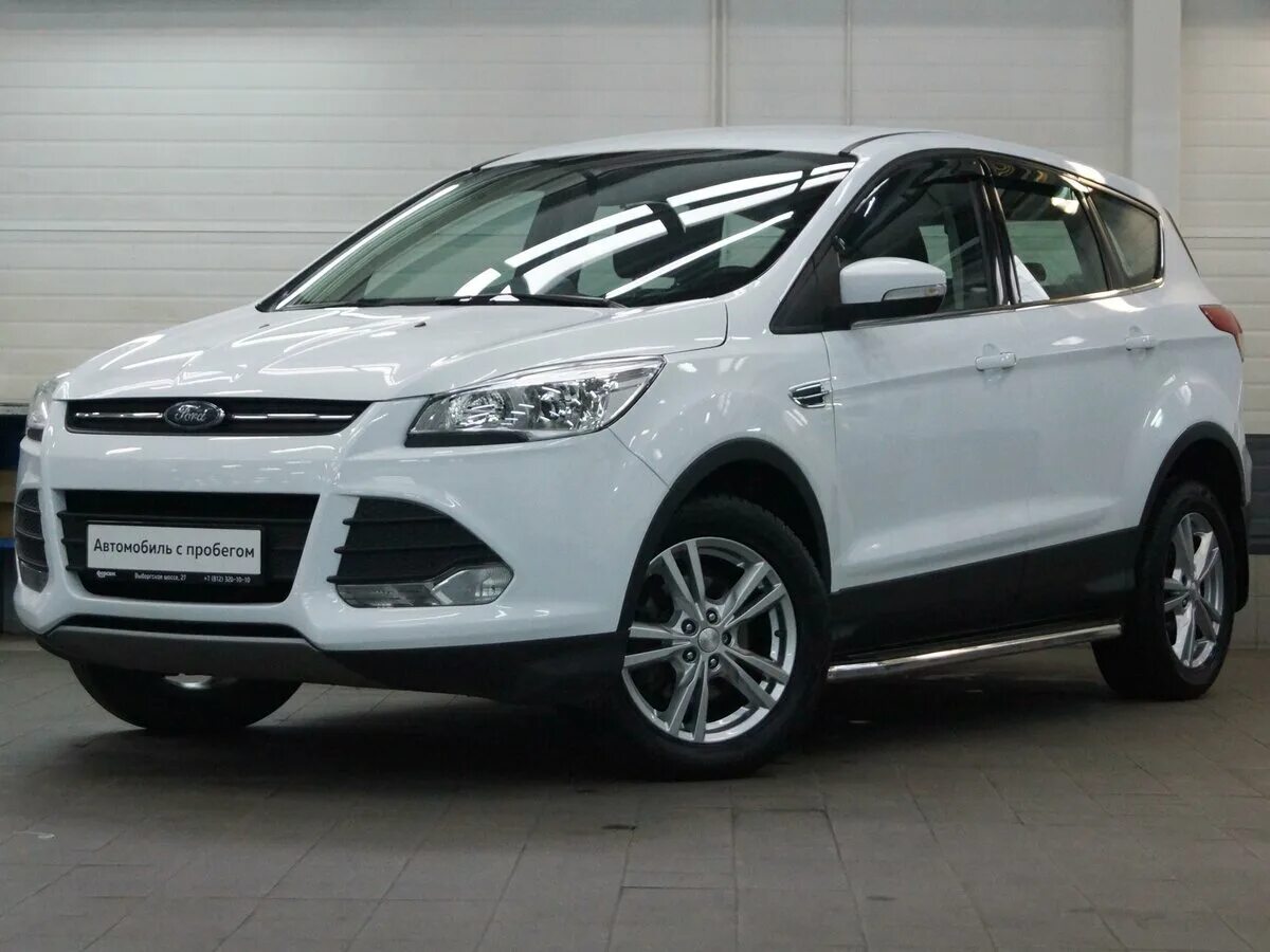 Авто с пробегом куга. Ford Kuga 2016. Форд Куга 2016 года. Ford Kuga 2 белый. Форд Куга 2016 белый.