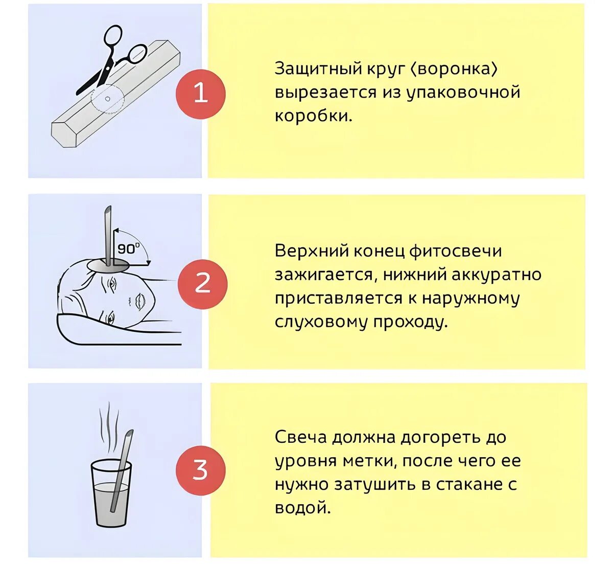 Как ставить ушную свечу