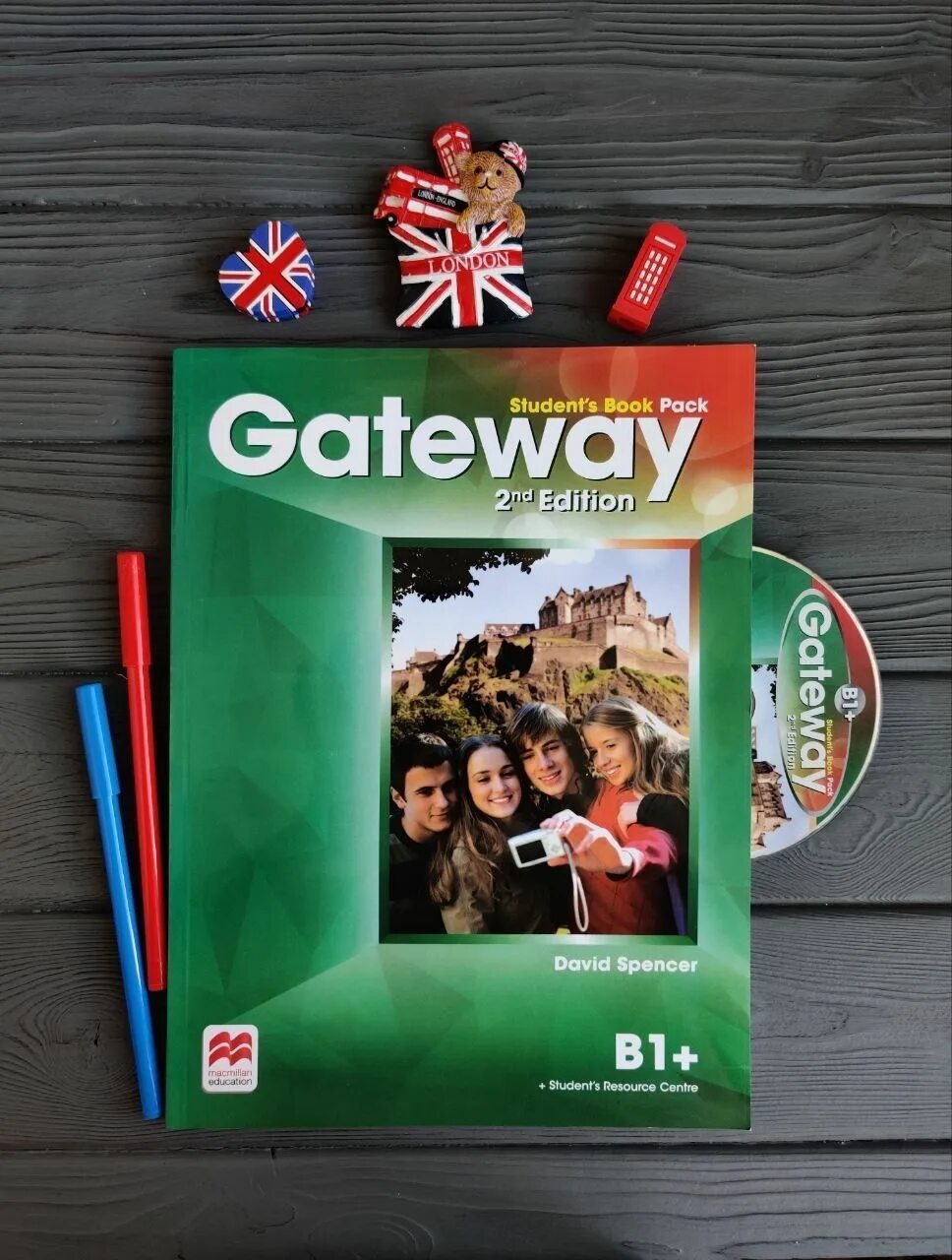 Gateway student s book ответы. Gateway 2nd Edition. Gateway b1 student's book ответы. Учебник с диском. Gateway to the World Macmillan линейка.