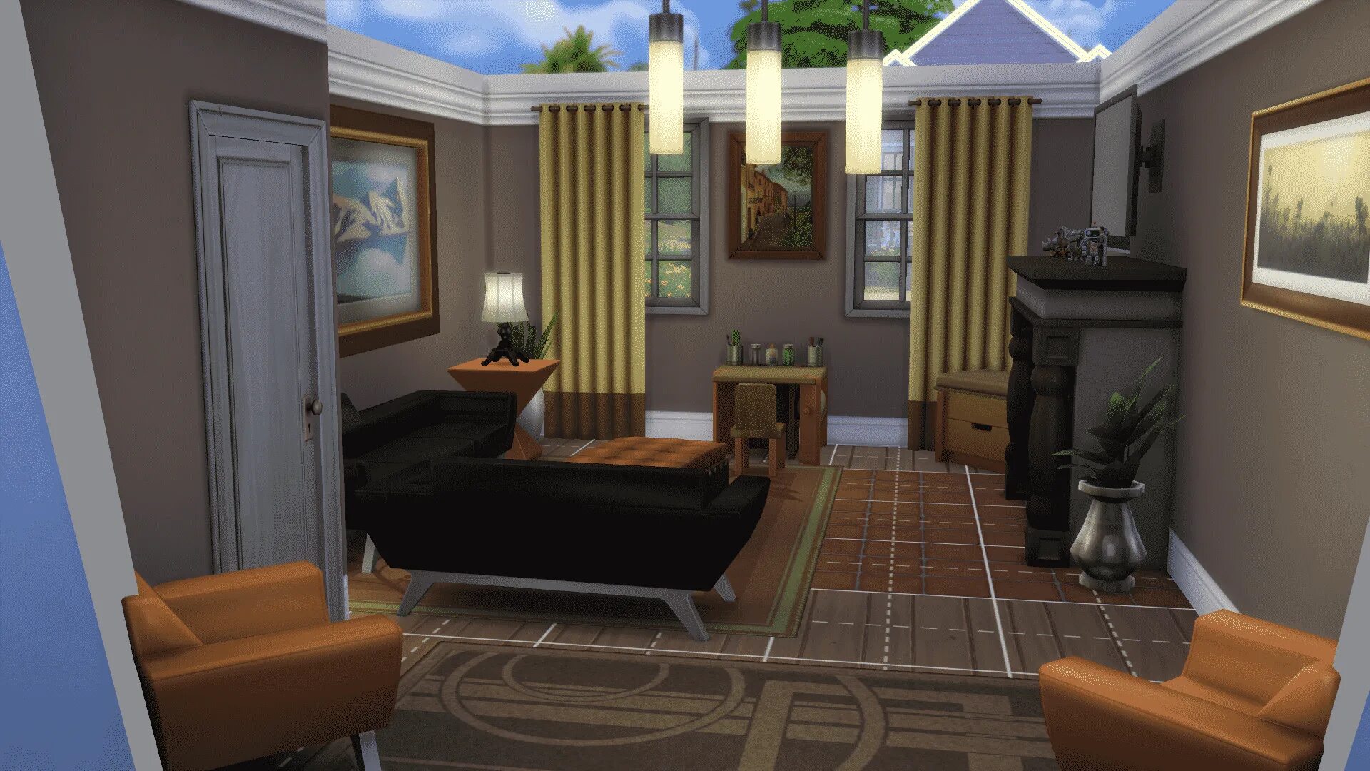 Симс 4 съемное жилье. Sims 4 интерьер. sims 4 interior design. комнаты в симс 4 дом. комнаты в sims 4.
