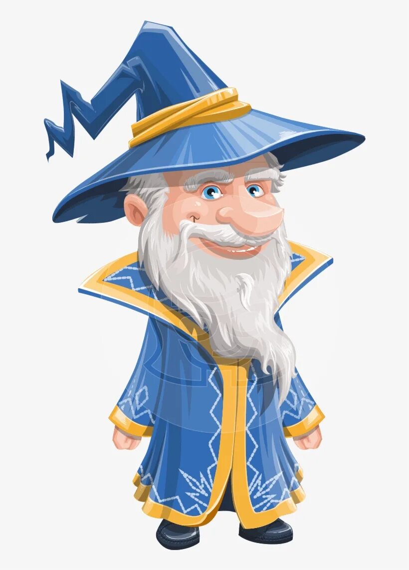 Wizard animation. Wizard animation