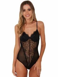 Through lingerie